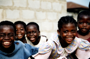 This photo of children in Ghana, Africa was taken by Toomas Jarvet of Tallinn, Estonia.  