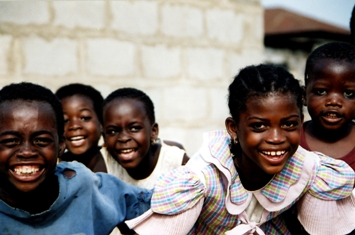 This photo of children in Ghana, Africa was taken by Toomas Jarvet of Tallinn, Estonia.
